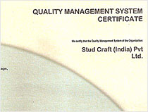 Quality Management System Certificate ISO 9001:2008